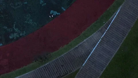 Jogging track Stock Footage 172148189