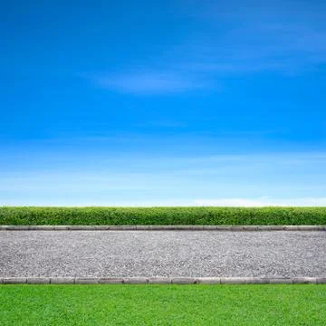 Jogging track Stock Photos