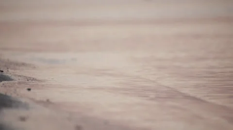 Jogging in the water Stock Footage 27487485