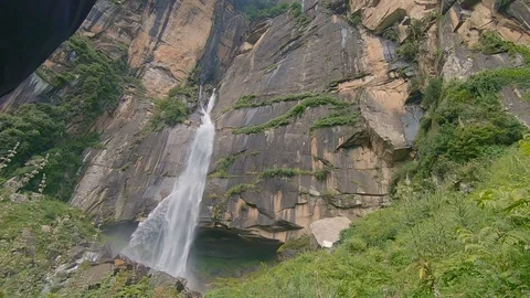 Jogini Waterfalls Stock Footage 126136163