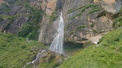 Jogini Waterfalls Stock Footage