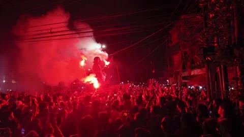 Jogja, Indonesia - March 11, 2024: Ogoh-Ogoh Nyepi, Balinese Hindu New Year. Vídeos de archivo 292808564