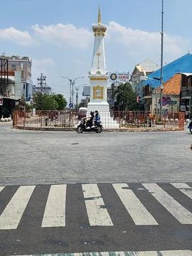 Jogja monument Stock Photos