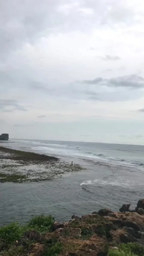 Jogjakarta Beach Stock Footage 223375613