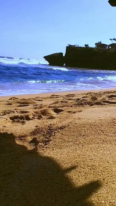 Jogjakarta Beach 스톡 동영상 243659564