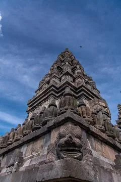 Jogyakarta, central of Java, the Prambanan Temple, one of an ancient artifa.. Stock-Fotos