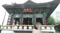 Jogyesa Buddhist Temple With Monks Playing Ceremonial Drum With Audio 4k or 4k+ Resolution