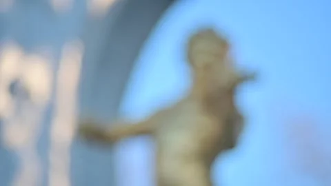 Johann strauss monument Stock Footage 296526873