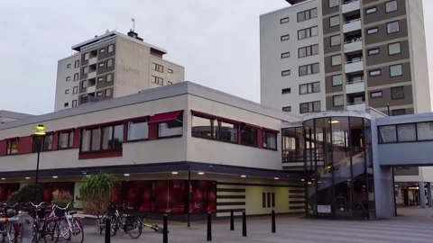 Johannelund centrum Stock Footage 285054937