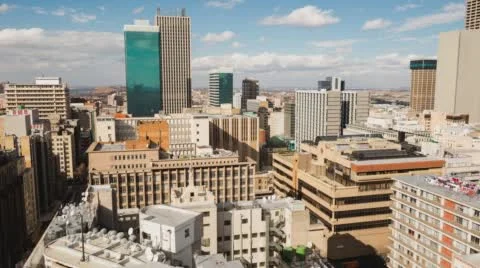 Johannesburg CBD Stockbeeldmateriaal 60052865