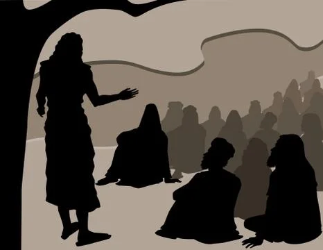 John the Baptist Stock Illustration