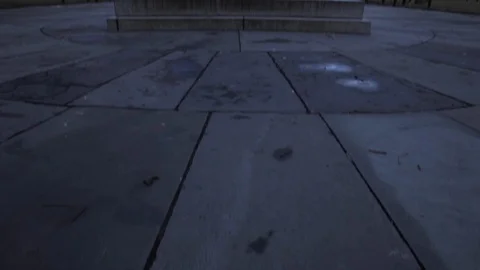 John Barry Statue in Park Stock Footage 113069182