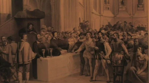 John Calvin 09 Video stock 519018