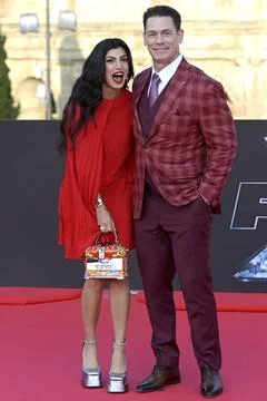 John Cena mit Ehefrau Shay Shariatzadeh bei der Premiere des Kinofilms Fas... Stock Photos