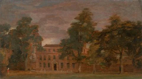 John Constable, 1776 1837, British, West Lodge, East Bergholt, between 181... Stock Photos