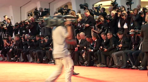 John Curran red carpet Stock Footage 58462951
