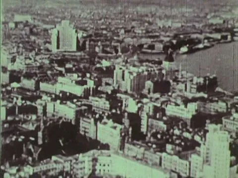 John Davison Rockefeller Jr. develops business and a Coney Island-like amusement Video stock 83227800