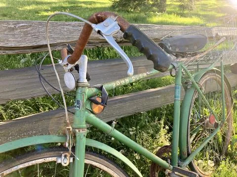 John Deere Bicycle Stock Photos