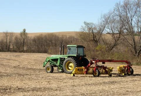 John Deere tractor Stock Photos