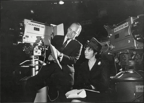 John Finch And Adele Rose Script Writers Of Television Programme Coronation Stre Stock Photos