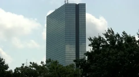 John Hancock Building Boston Stock Footage 12349764