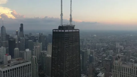 John Hancock Center Orbit Video stock 158457920
