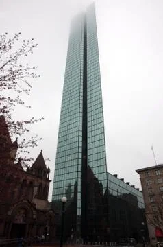 John hancock tower Stock Photos