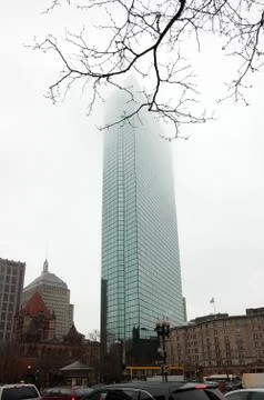 John hancock tower Stock Photos