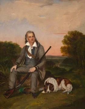 John James Audubon Stock Illustration