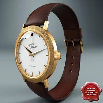 John Kennedy Wristwatch Nastrix 3D Model