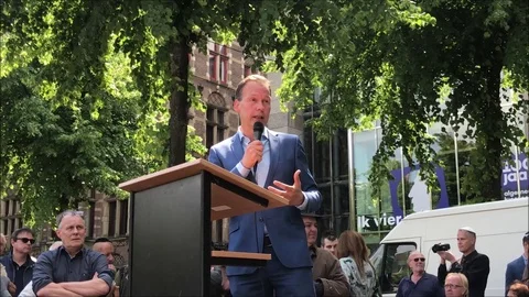 John Kerstens PvdA Stock Footage 108851347