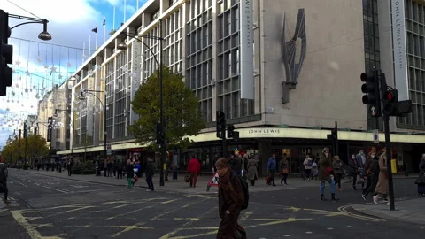John Lewis and Partners. Stock Footage 166231040