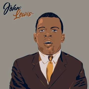 John lewis Stock Illustration