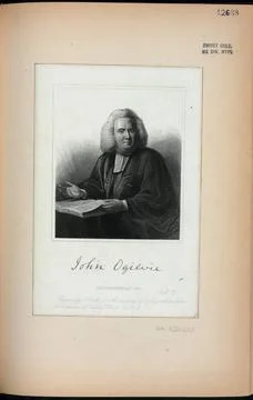 John Ogilvie.. Copley, John Singleton (1738-1815). Prints. The Miriam and ... Stock Photos