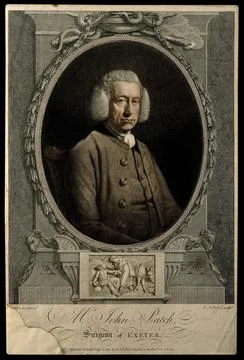 John Patch. Colour engraving by E. A. Ezekiel, 1789, after J. Opie. Stock Illustration