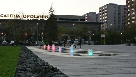 John Paul II Square in Opole Video stock 97071908