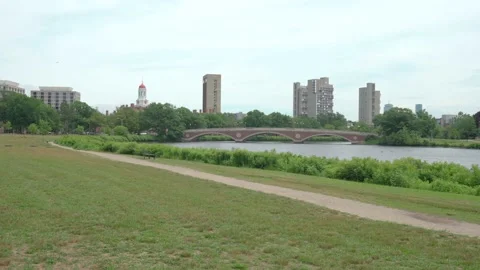 John W Weeks Bridge South Stock Footage 134839408