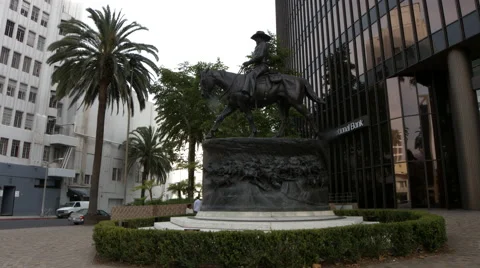 John Wayne Art Work Vídeo Stock 49569539