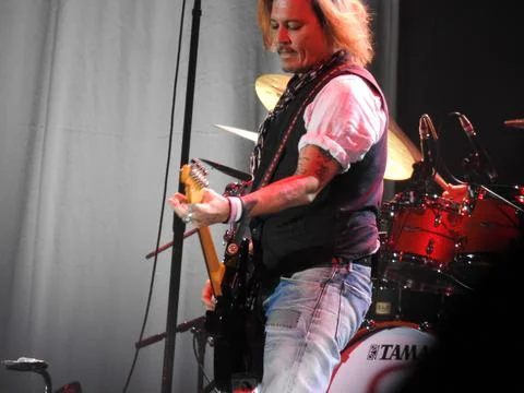 Johnny Depp Foto stock