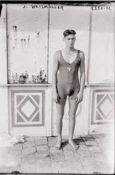 Johnny Weismuller Foto stock