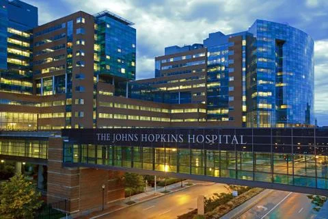 The Johns Hopkins Hospital Stock Photos