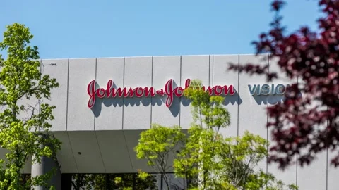 Johnson and Johnson Vision offices Stock Footage 169128314