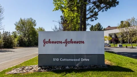 Johnson and Johnson Vision offices Stock Footage 169128565