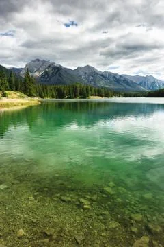 Johnson lake Foto stock