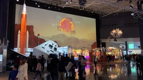 Johnson Space Center, Houston Stock Footage 238716049
