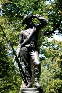 Johnson statue Fotos Stock