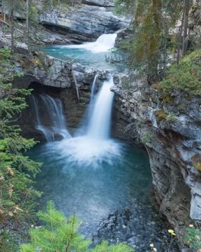 Johnstone Canyon Stock Photos