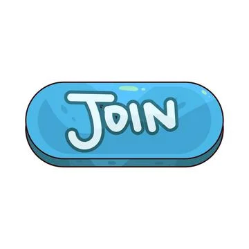Join button illustration Stockillustratie