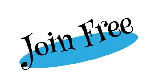Join Free rubber stamp Stock Illustration