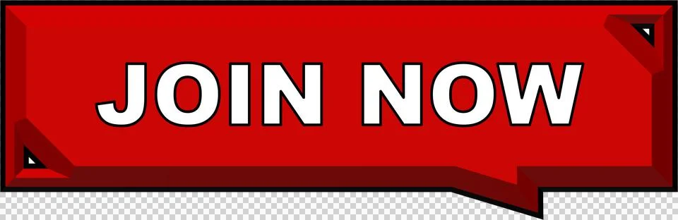 Join Now Button Bevel 3D Embossed Button Icon Dark Red Stock Illustration
